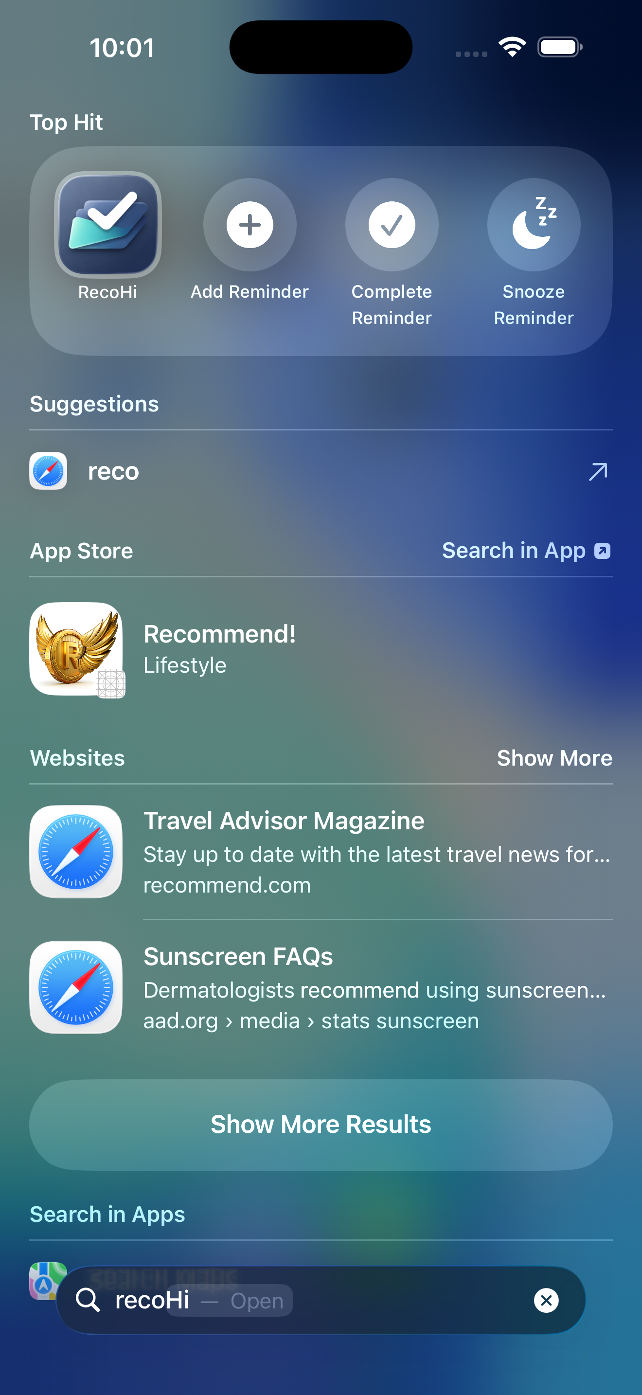 RecoHi iPhone screenshot 13